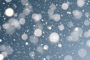 Abstract winter scene with soft light