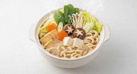 Soybean Paste Hot Pot with Vegetables (Doenjang Jeongol)