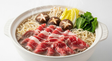 Thinly Sliced Beef Brisket Hot Pot (Chadol Jeongol)