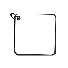 blank notebook isolated on white	