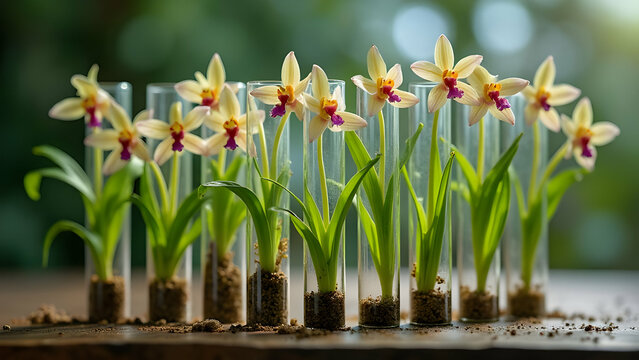 Rare Orchid Protocorm Propagation Techniques