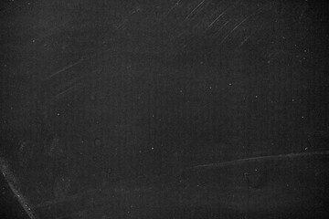 grunge overlay effect with scratch and dust on black background,retro noisy grain dust texture for...