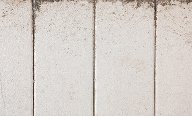 white grunge ceramic strips closeup