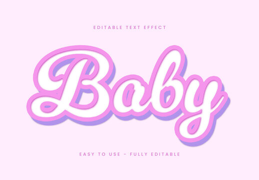 White And Pink Elegant Swirly Cursive Font Playful Fancy Comic Script Text Effect