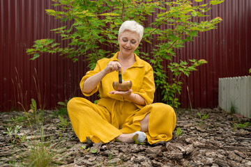 Experience Mindful Meditation with a Singing Bowl in the tranquility of Natures embrace