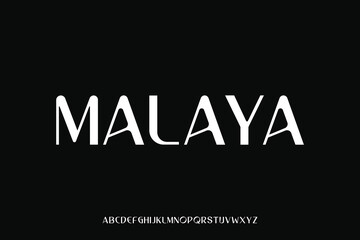 Display alphabet font vector design suitable for headline, poster, logo, magazine and many more