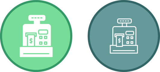 Cash Machine Vector Icon