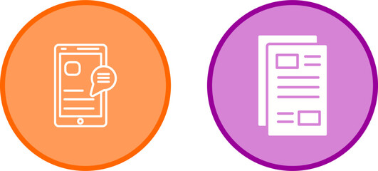 Newspaper Vector Icon