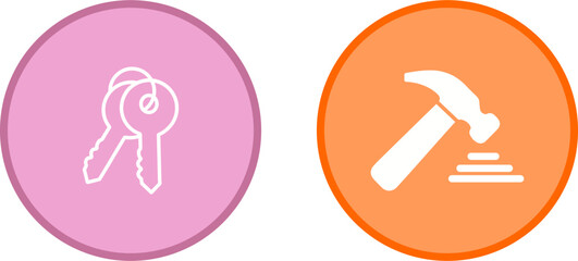 Hammer Tool Vector Icon