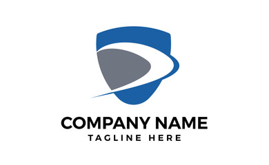 Logotipo brillante circular