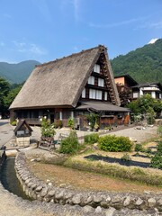 traditional houses in the village