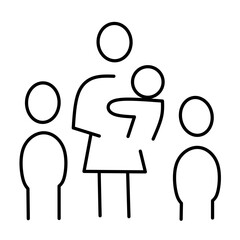family line vector