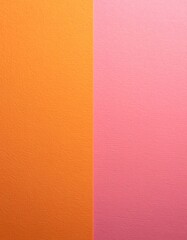Fototapeta premium Orange and Pink Textured Paper Background