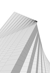 Fototapeta premium Architectural building. Design background vector 3d illustration