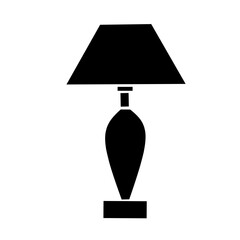 Lamp Silhouette Vector