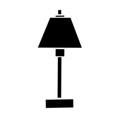 Lamp Silhouette Vector