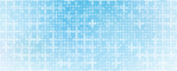 Abstract geometric medical cross shape medicine and science concept background