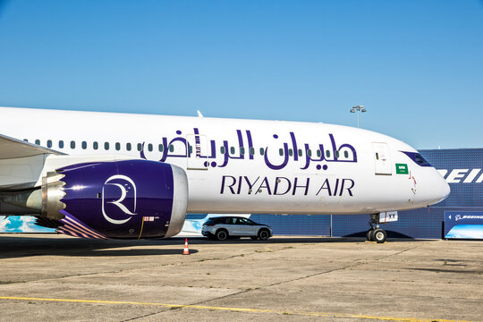 Boeing 787-9 Dreamliner aircraft from Riyadh Air 