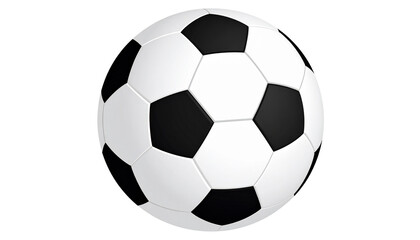 Obraz premium Soccer football ball isolated on transparent Background.