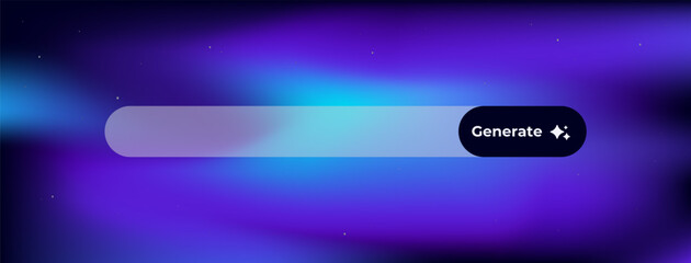 Ai search bar interface designed for artificial intelligence usage and enhanced user experience.