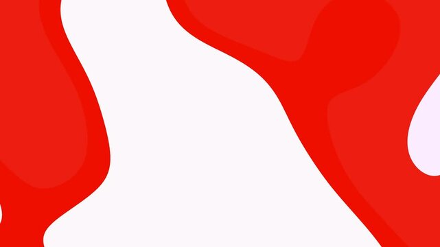 Independence Canada Day red abstract shapes perfect for celebrating freedom, suitable for holiday designs, announcements, and patriotic themes.
