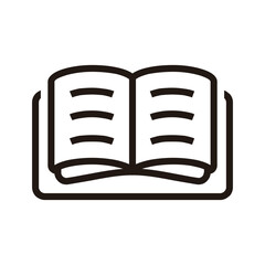 Book of Education and Learning web icons in line style. School, university, textbook, learning. Vector illustration.