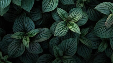 Lush foliage background