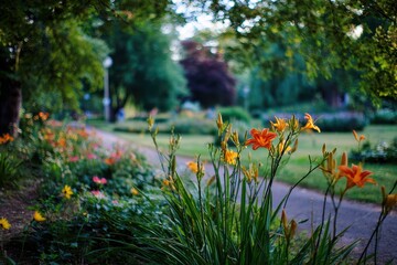 Blossoms in the garden