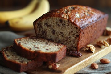 Bread made with banana