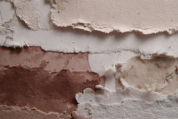 Layered rice paper texture in neutral tones, featuring torn edges and organic patterns, evokes sense of diasporic memory and artistic abstraction, perfect for creative backgrounds