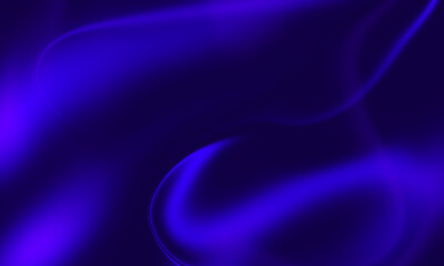 abstract blue smooth flowing light waves background with soft glow effect design for digital display	