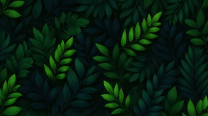 A green leafy background with green leaves