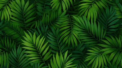 A lush green leafy forest with many green leaves