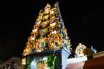 Sri Mariamman Temple in Chinatown, Singapore