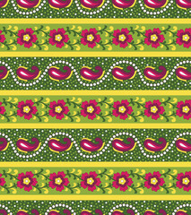 Seamless Floral Pattern for Fabric and Textile Printing