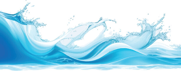 "Abstract ocean wave design in soothing blue, aqua, and teal tones. Perfect for creating peaceful, serene backgrounds for websites, banners, and digital graphics."
