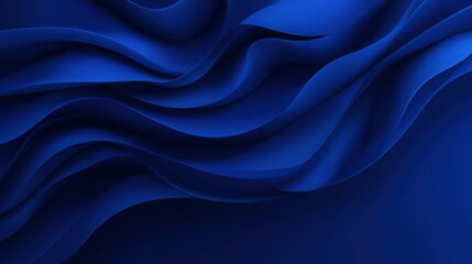 Obraz premium A blue wave with a blue background