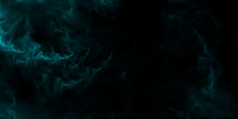 Black and teal pastel smoke abstract beautiful Background. Watercolor 5ea green grunge abstract painting stylist charming modern texture. Seamless Blue deep sea grunge texture vintage background.