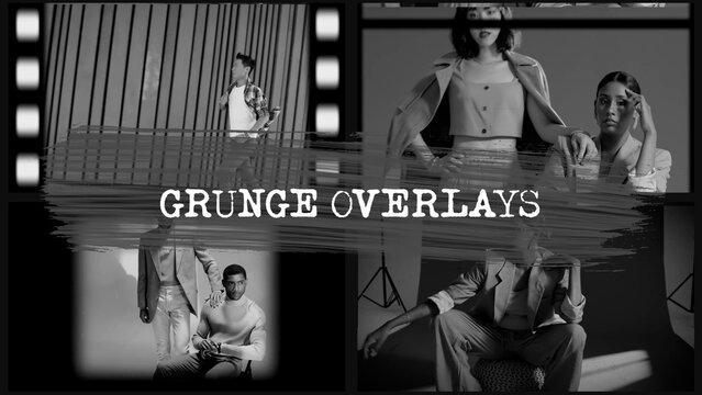 Grunge Film Overlays