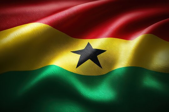 Ghana flag Happy 2017
