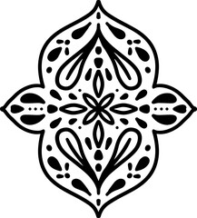 Decorative seamless pattern. A pattern of tiles

