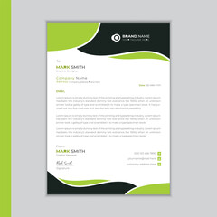 Creative and professional business letterhead template