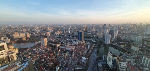panoramic view of the city