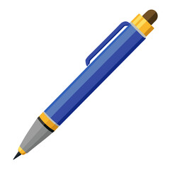 Minimal Ink Pen Vector Illustration