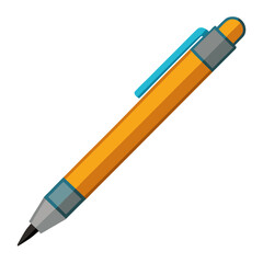Minimal Ink Pen Vector Illustration