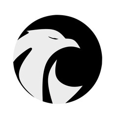  Eagle head logo vector