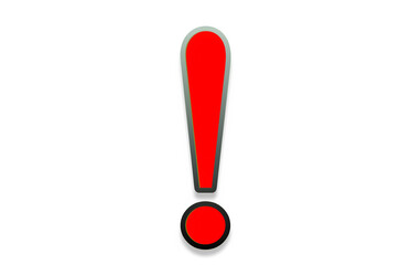 Red exclamation mark symbol