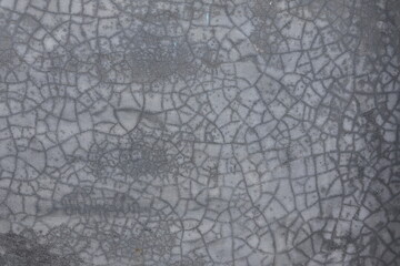 Cracked Concrete Surface Detailed Texture Close-Up