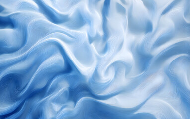 Fototapeta premium Blue Wavy Ripples Soft Backdrop Texture