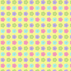 flamingo summer pattern background